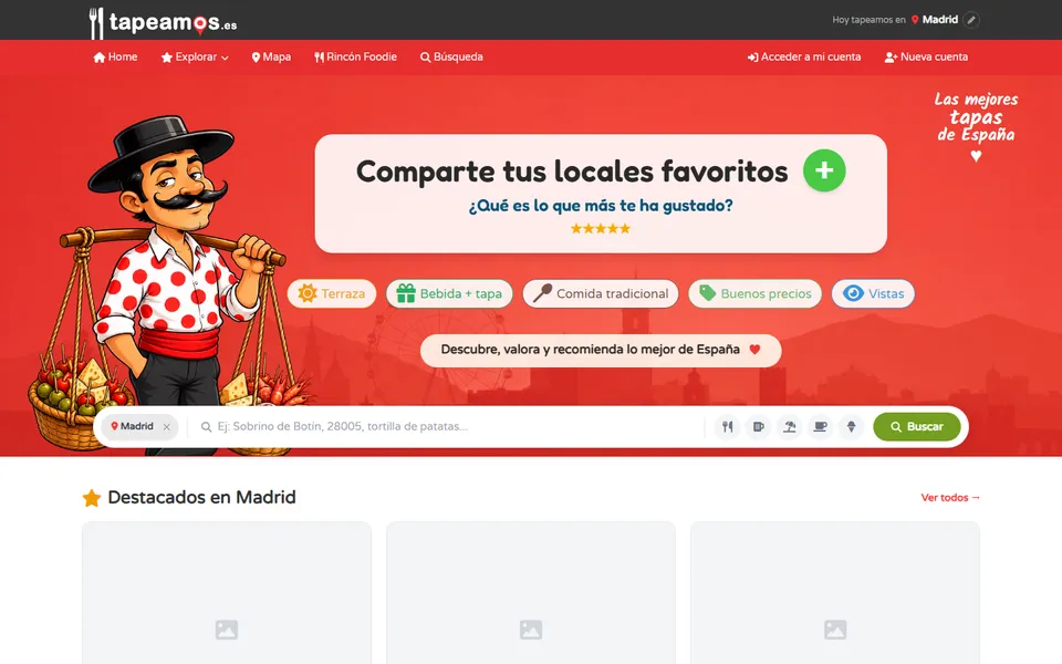 Portada de Tapeamos